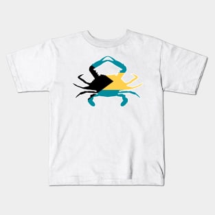 Bahamas Crab Kids T-Shirt